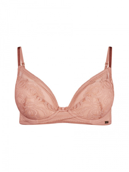 Encore Padded High Apex Bra In Blush Lingerie Gossard