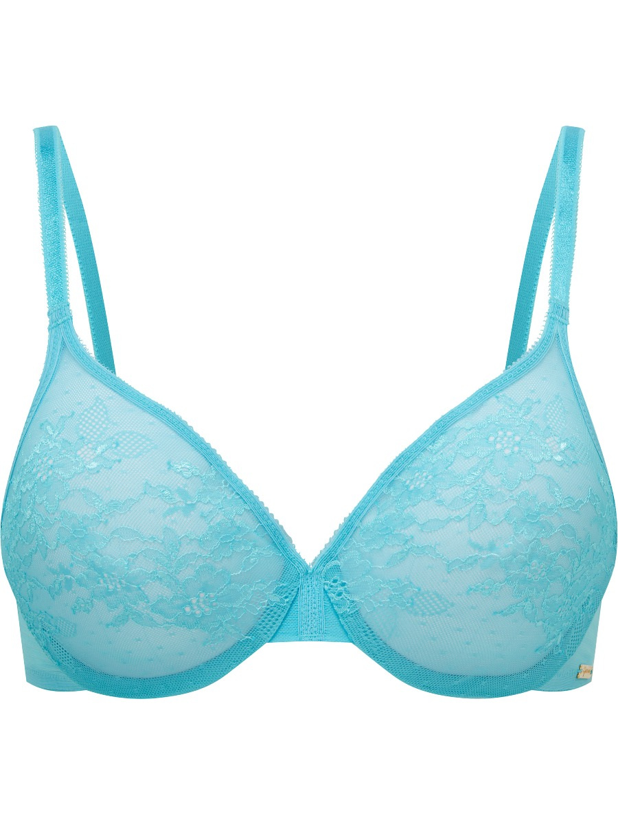 Glossies Lace Underwired Sheer Bra by Gossard