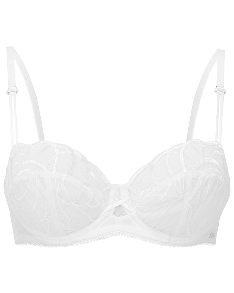 Buy Glamour Lace Strappy Non Padded Balcony Bra from Next