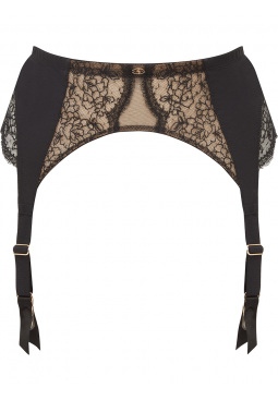 GOSSARD Superboost Lace, Suspender Black/Ivory Rose – Burgess Department  Store