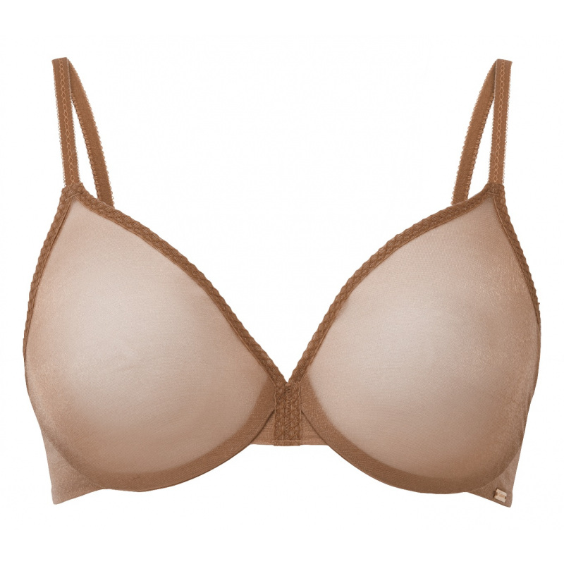 Non Padded Glossies, Moulded Bra - Bronze
